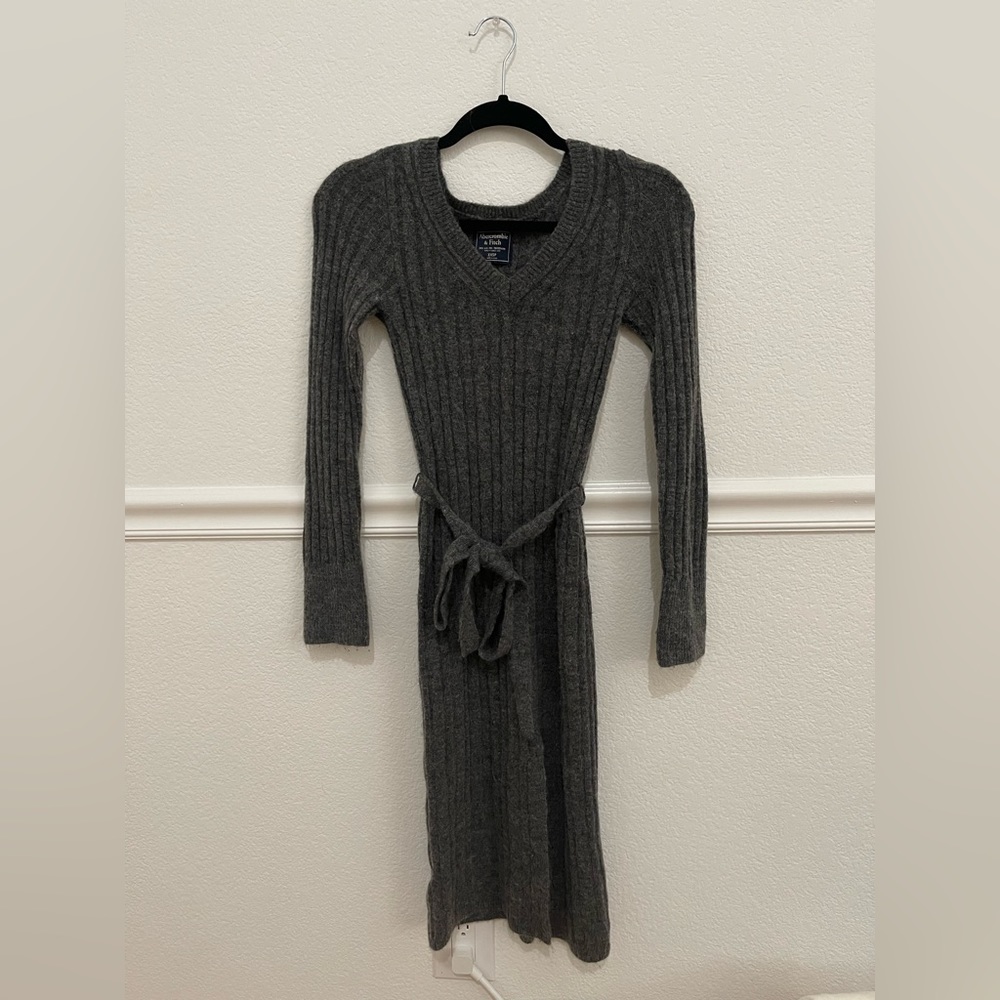 Abercrombie Tie-waist Sweater Dress